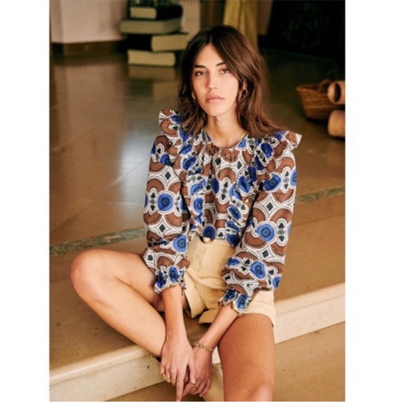 Sezane blouse in pristine condition - Picture 3 of 8